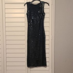 Dress the population sequin dress